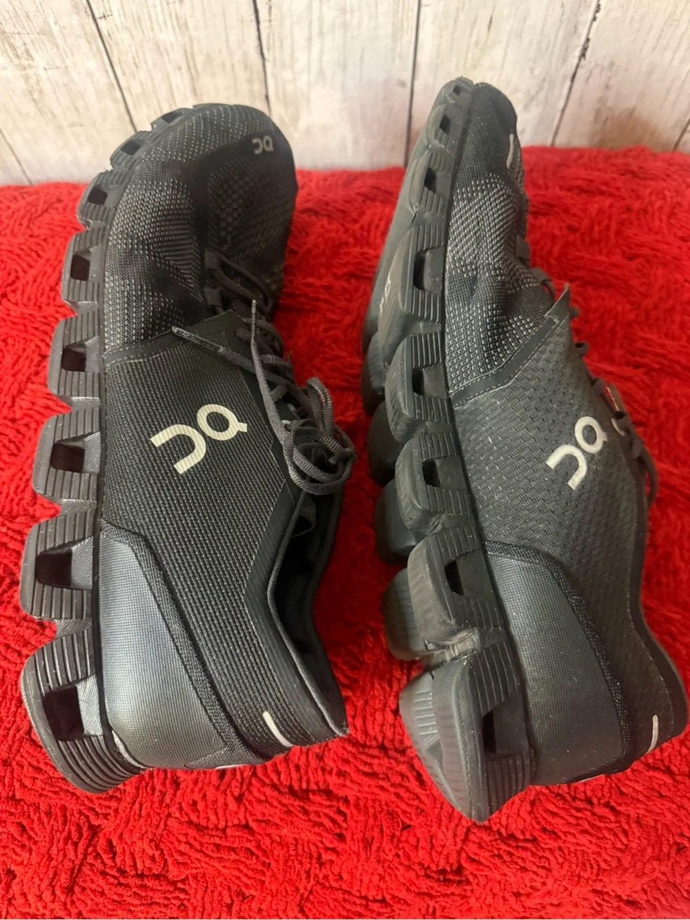On Cloud 6 Triple Black Mens Running 3MF10071043 Athletic Casual Shoes